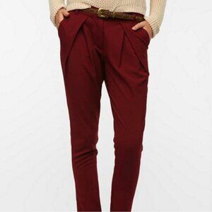 Urban Outfitters Sparkle & Fade Trousers Red Rogue 2
